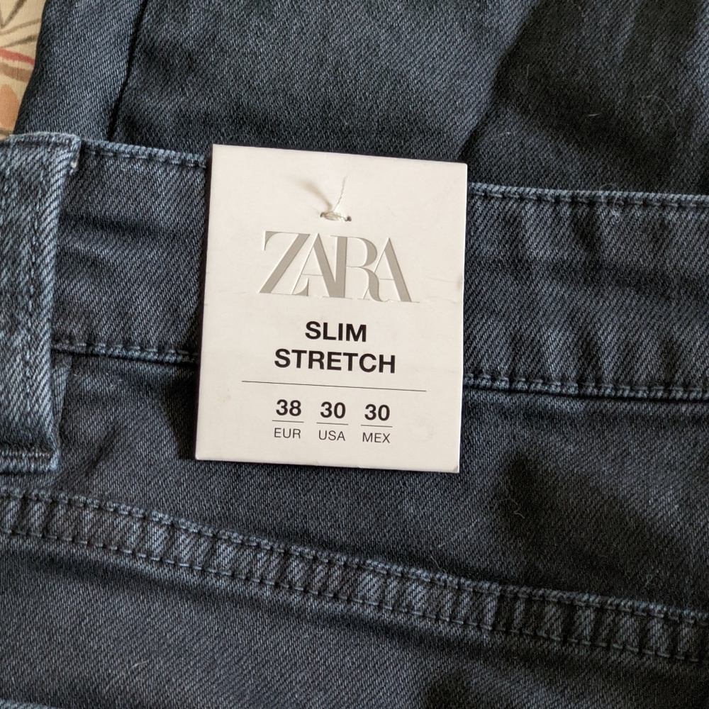 Zara Slim Stretch Jeans NWT - Picture 8 of 10